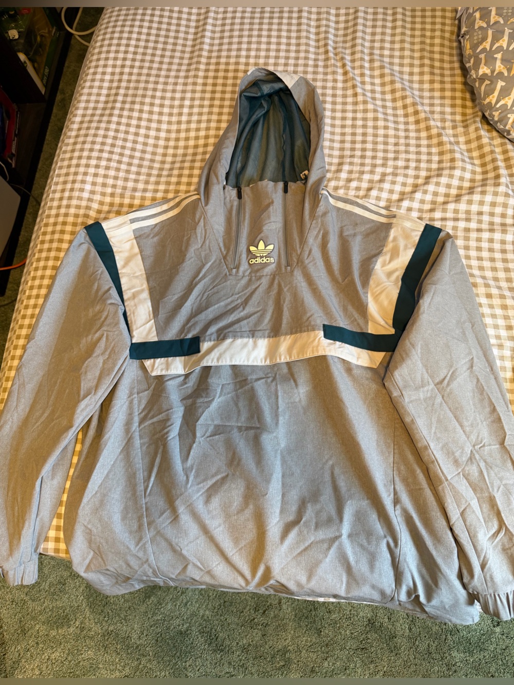 Adidas BR8 Pullover Windbreaker Jacket
